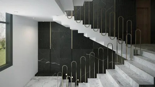 Diamantado de escaleras